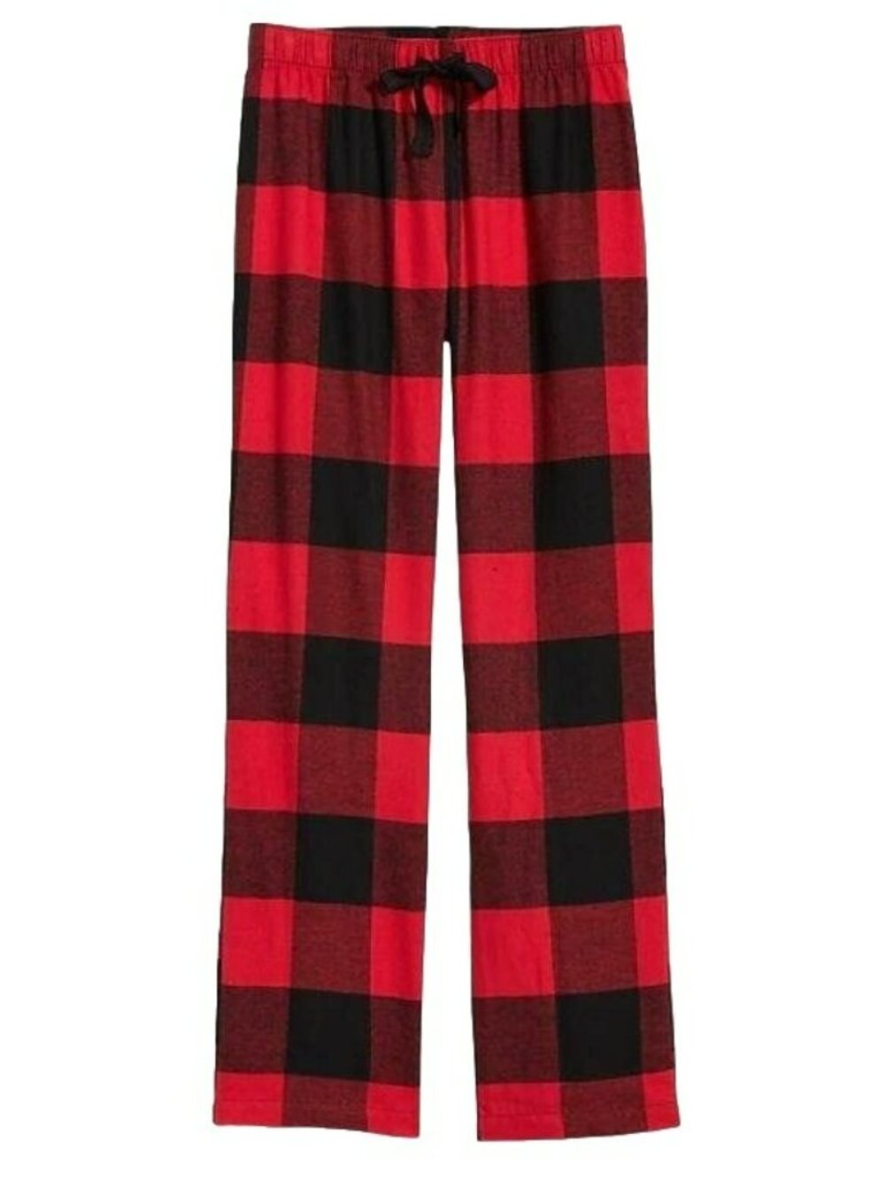Flannel Pants Red Black Buffalo Plaid Lounge Pajamas Cozy Womans XXL JJ3426
